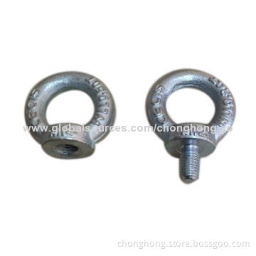 Lifting Eye Nut/Bolt, with DIN582, DIN580, JIS B1169 and JIS B1168 Marks